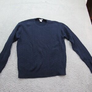 Article Cable Knit Sweater Womens XL‎ Blue Long Sleeve 100% Cotton